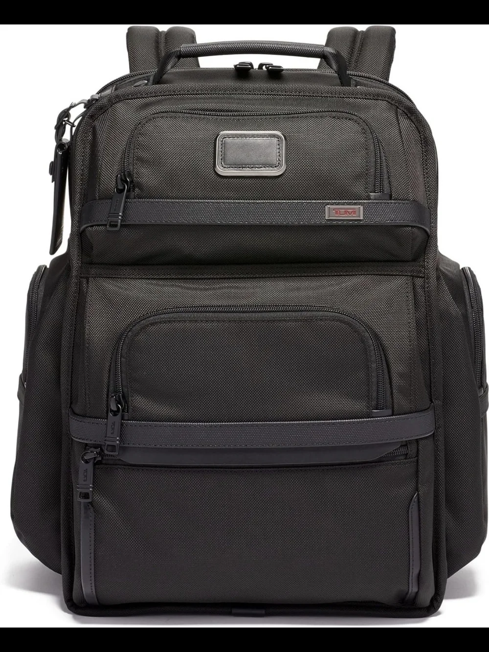 Tumi Black Tactical Nylon Backpack for Men